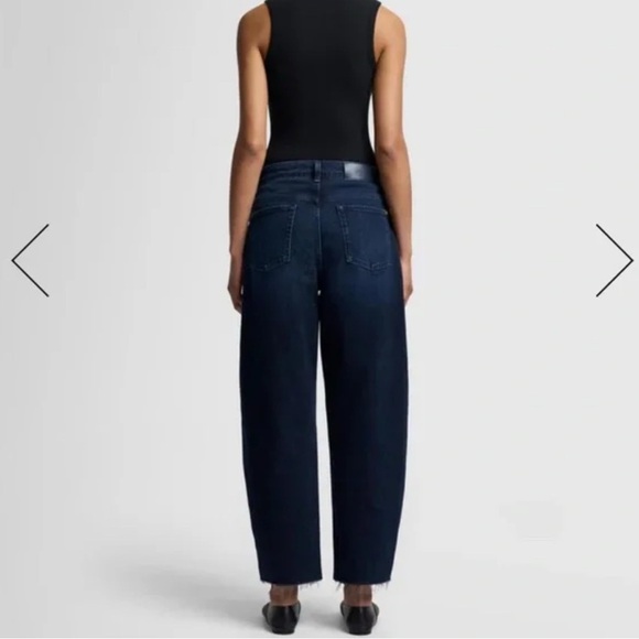 NWT 7FAM Jayne Tapered Dark Wash Jeans size 29 - Picture 2 of 8